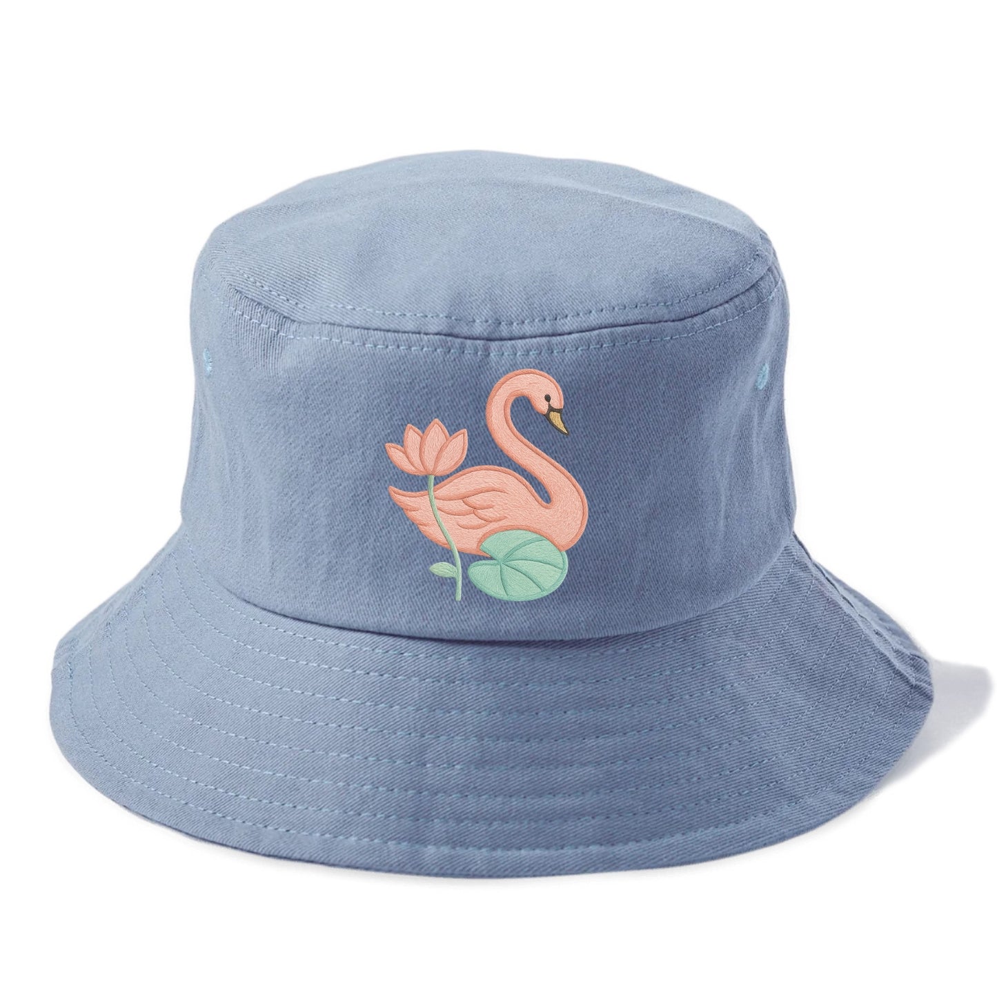 Coral Swan - Bucket Hat - Summer Sky(Blue)