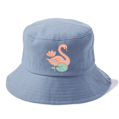 Coral Swan - Bucket Hat - Summer Sky(Blue)