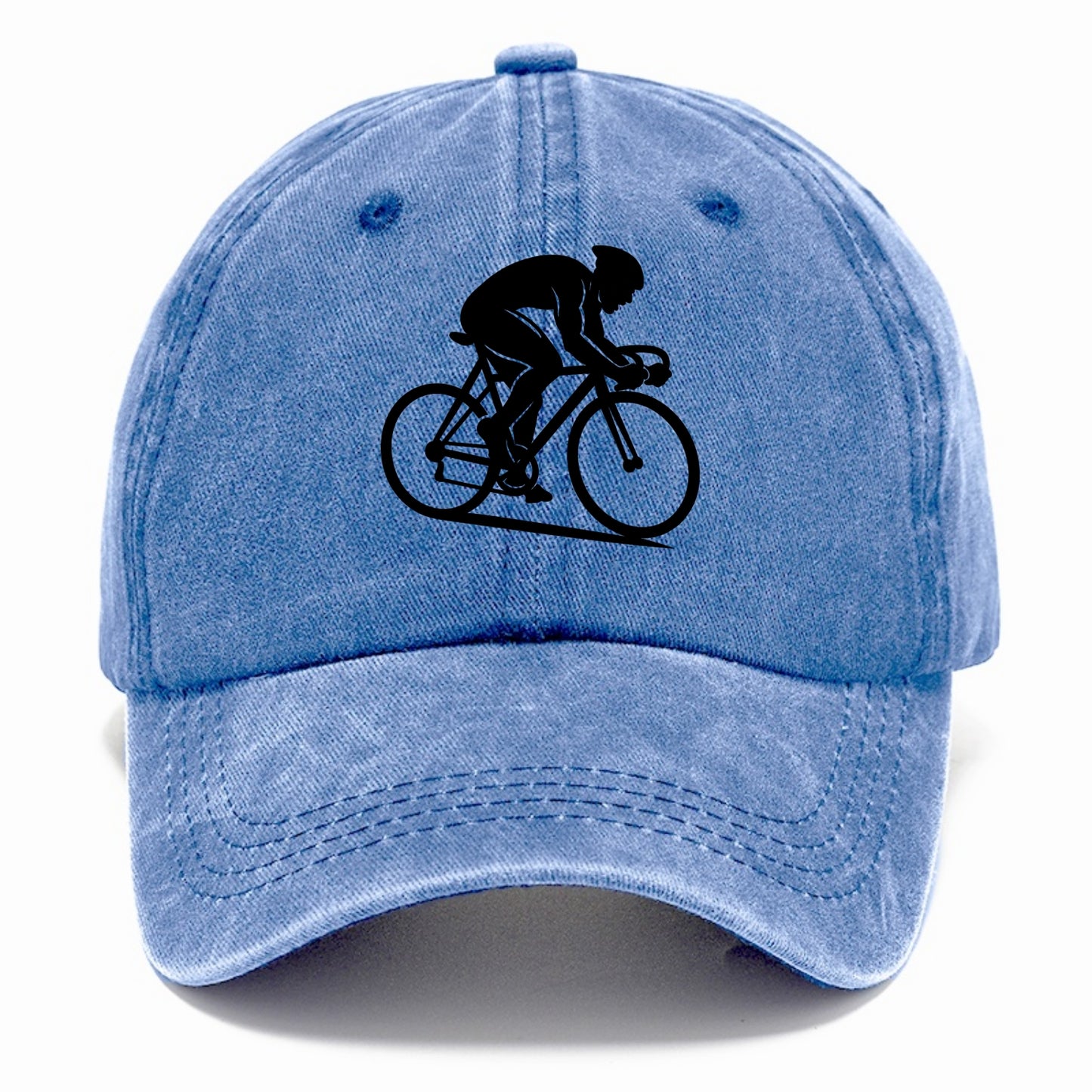 Sprint cyclist racing stance - Classic Cap - Summer Sky(Blue)