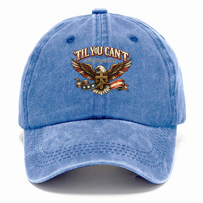 Til You Cant - Eagle Faith Freedom - Classic Cap - Summer Sky(Blue)