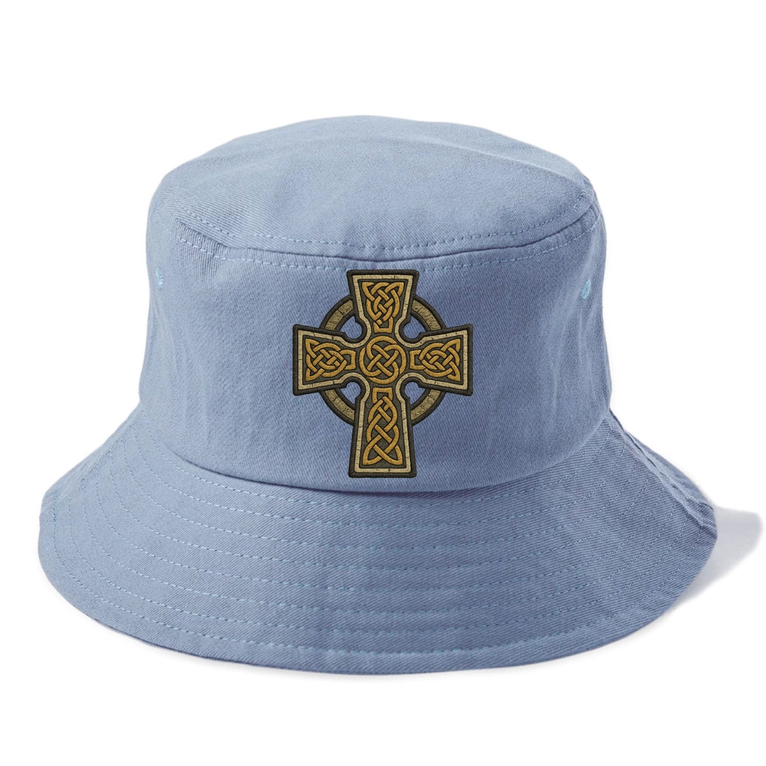 Celtic Cross  - Bucket Hat - Summer Sky(Blue)