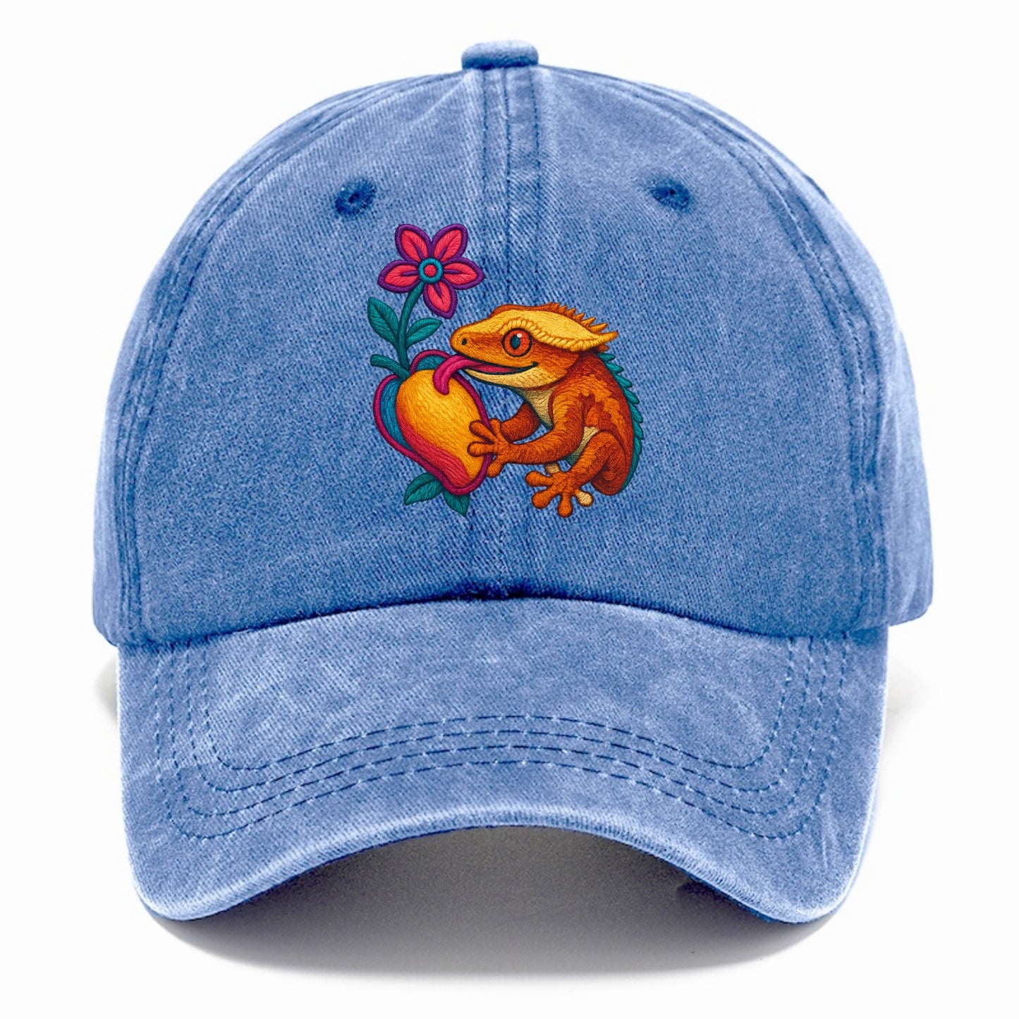 Crested Gecko - Classic Cap - Summer Sky(Blue)