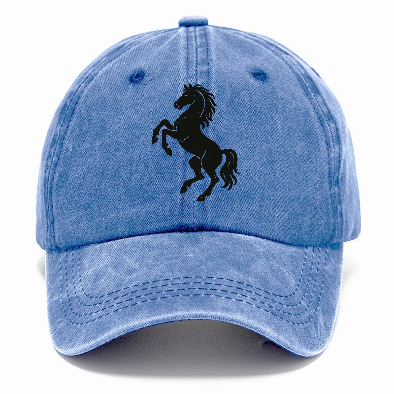 Stallion rearing on hind legs - Classic Cap - Summer Sky(Blue)
