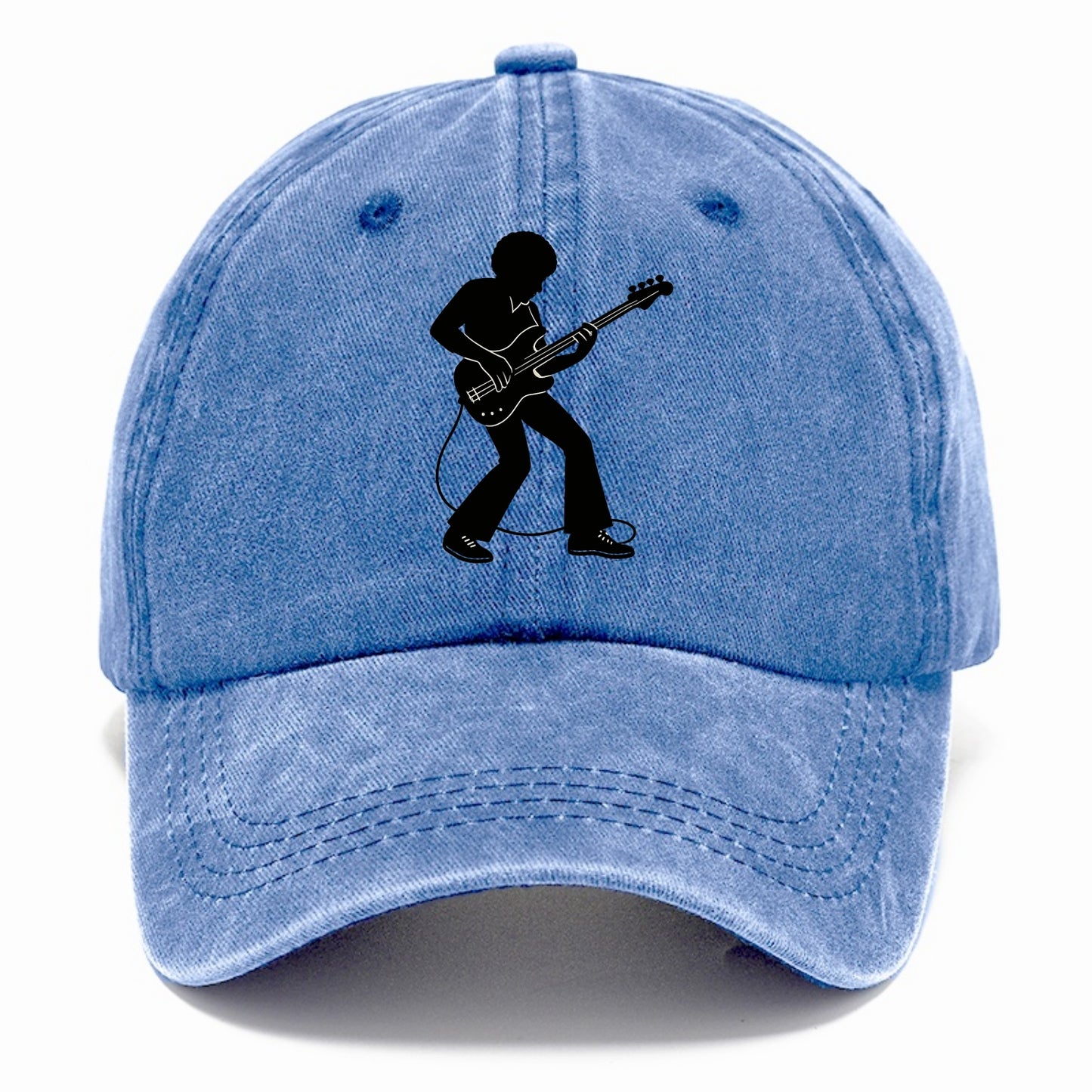 Bass guitarist slap technique - Classic Cap - Summer Sky(Blue)
