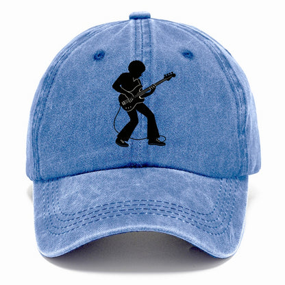 Bass guitarist slap technique - Classic Cap - Summer Sky(Blue)