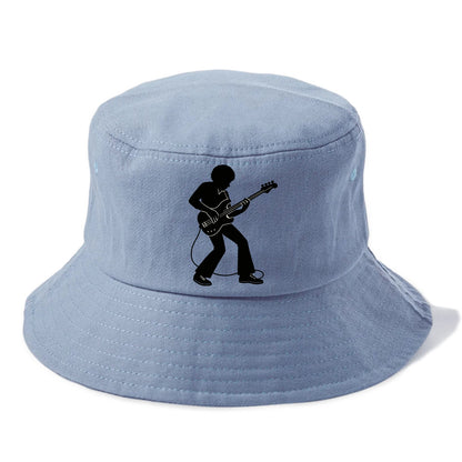 Bass guitarist slap technique - Bucket Hat - Summer Sky(Blue)