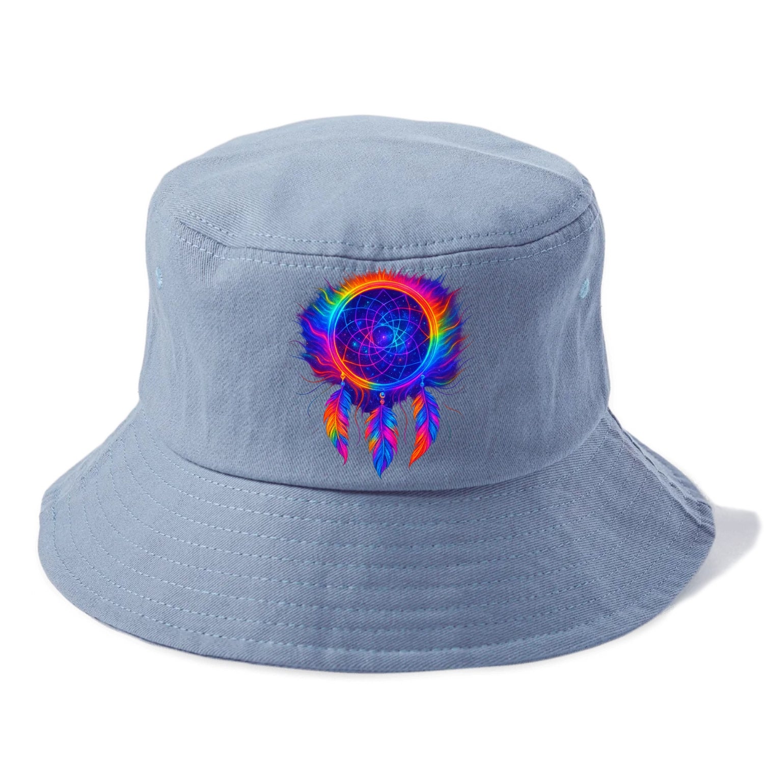 Dream Catcher Universe - Cosmic dreamcat - Bucket Hat - Summer Sky(Blue)