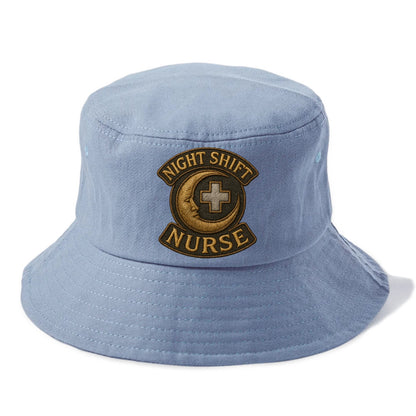 Night Shift Nurse  - Bucket Hat - Summer Sky(Blue)