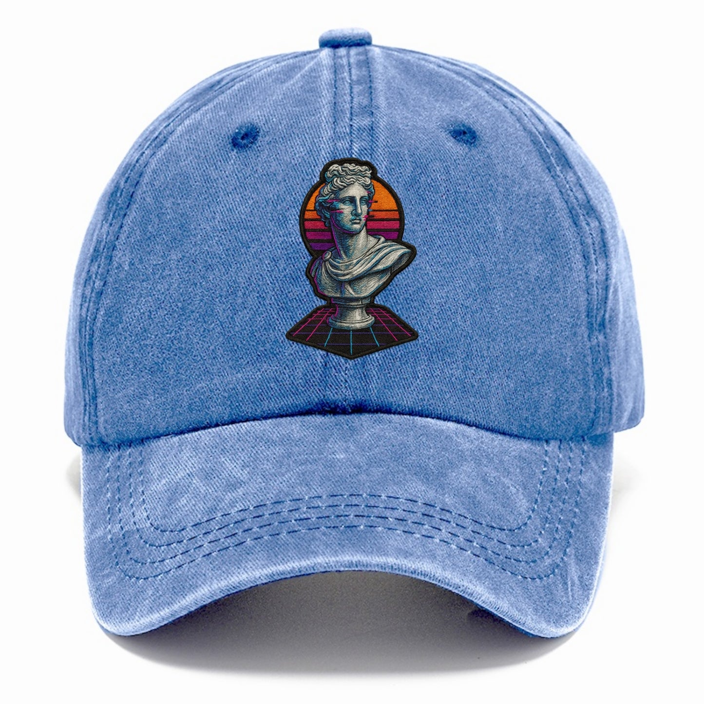 Greek Statue - Classic Cap - Summer Sky(Blue)