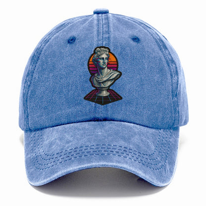 Greek Statue - Classic Cap - Summer Sky(Blue)