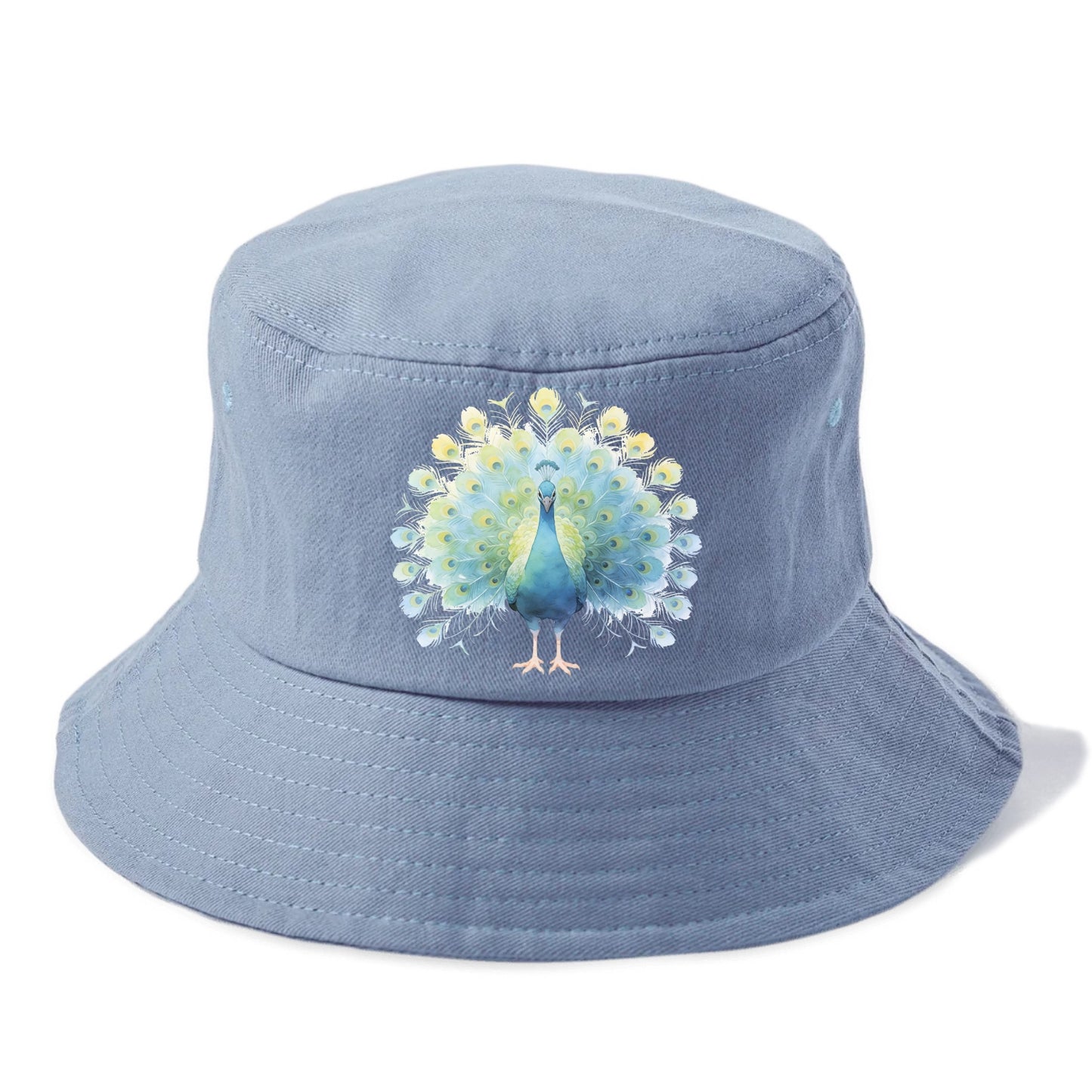 Peacock - Bucket Hat - Summer Sky(Blue)