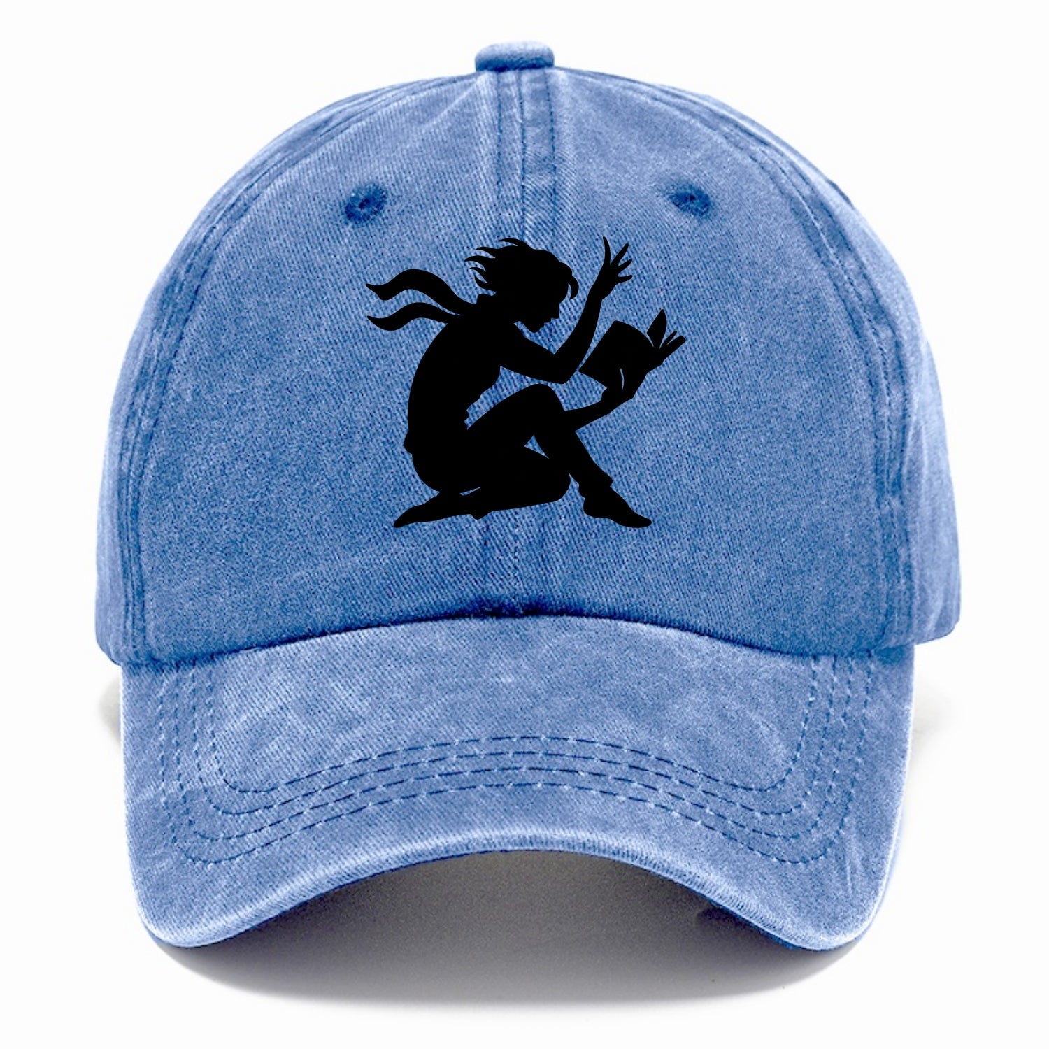 Reader lost in book moment - Classic Cap - Summer Sky(Blue)