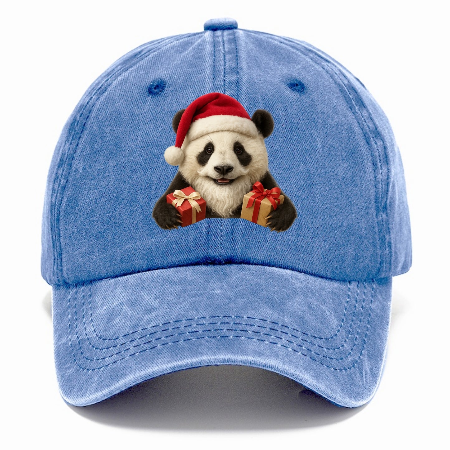 Santa Panda  - Classic Cap - Summer Sky(Blue)