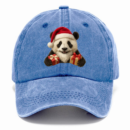 Santa Panda  - Classic Cap - Summer Sky(Blue)