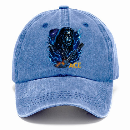 Cosmic Chrome Portrait - Classic Cap - Summer Sky(Blue)