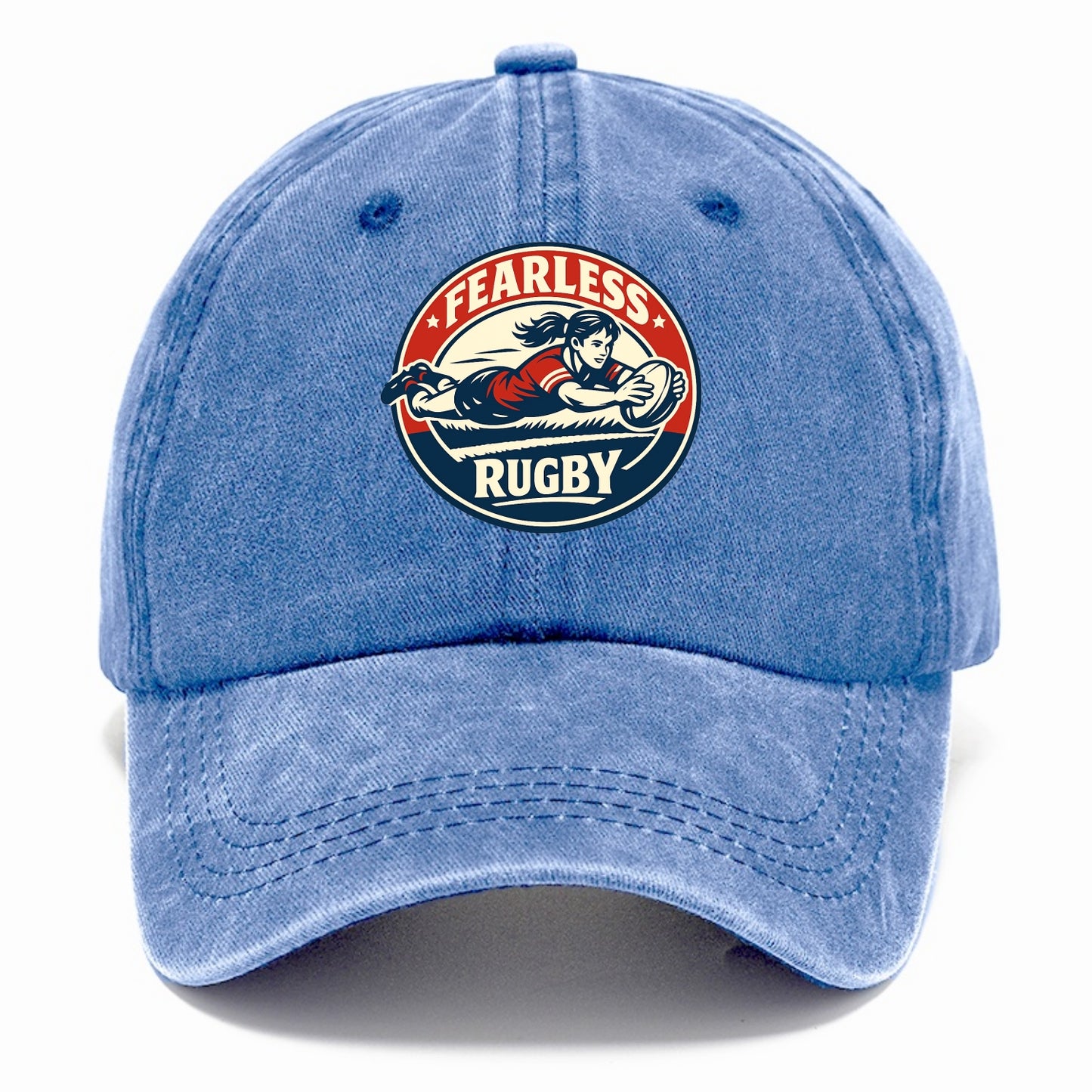 Fearless Try Scorer Emblem - Classic Cap - Summer Sky(Blue)