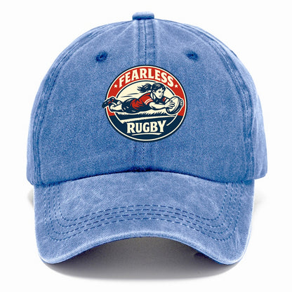 Fearless Try Scorer Emblem - Classic Cap - Summer Sky(Blue)