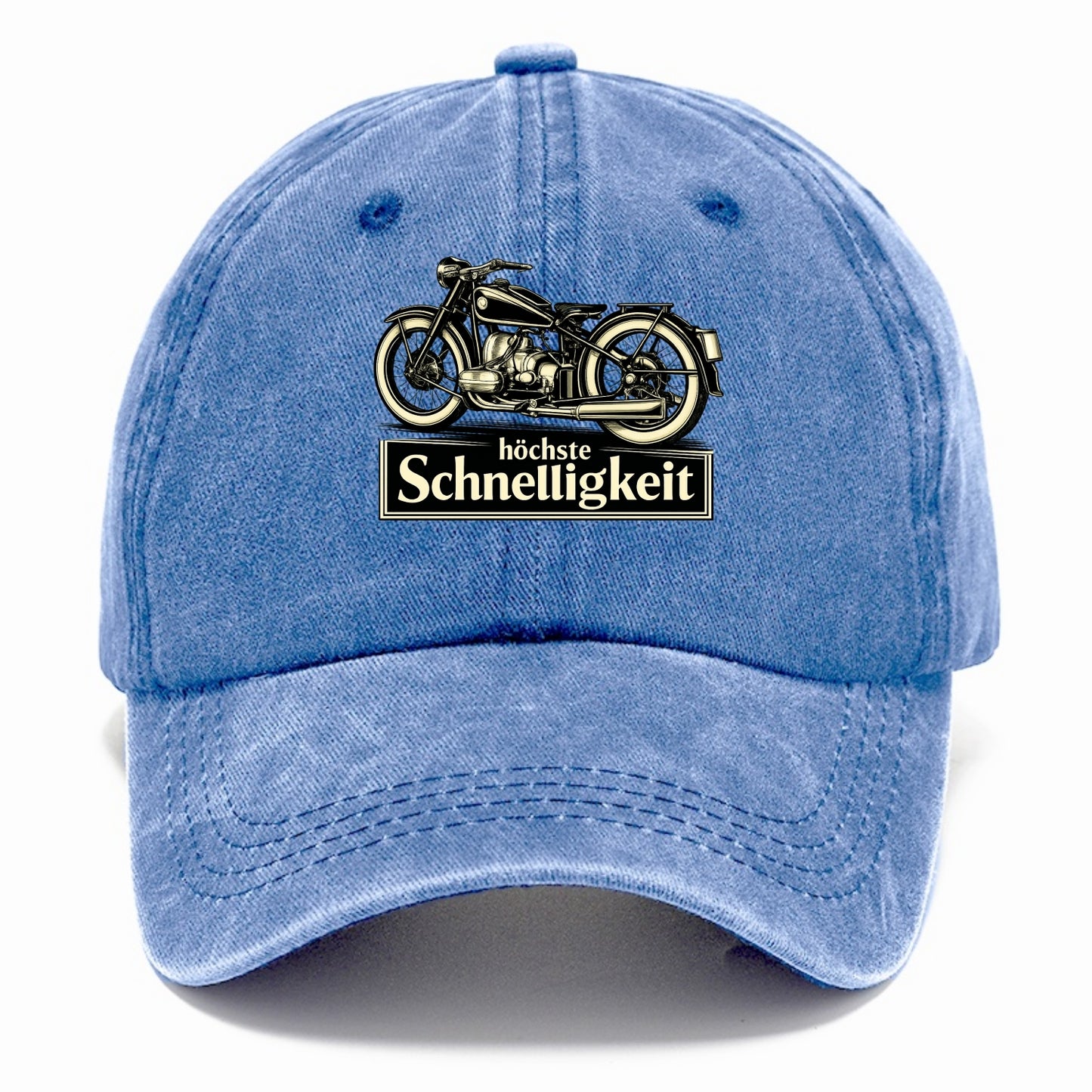 German Speed Motorcycle - Classic Cap - Summer Sky(Blue)