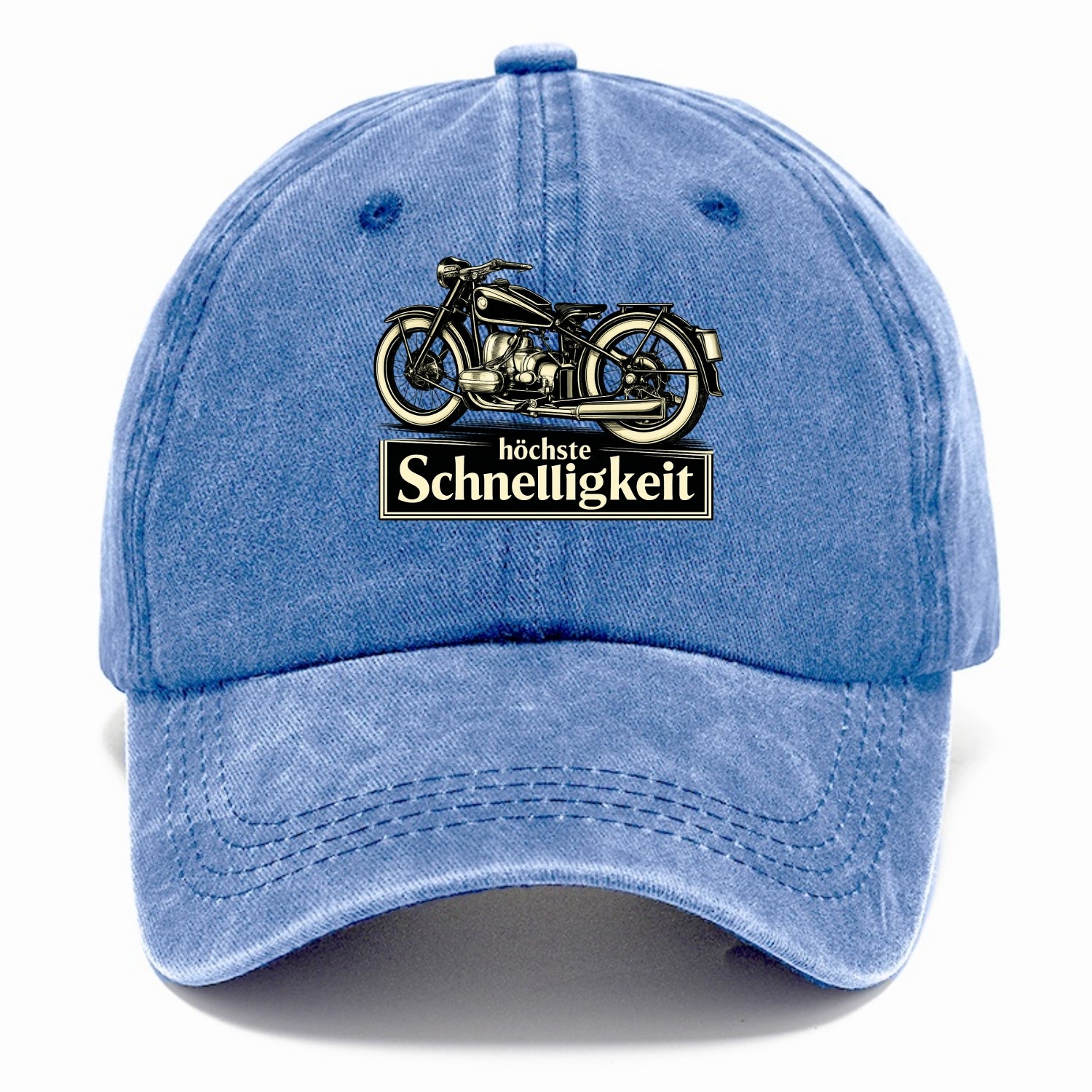 German Speed Motorcycle - Classic Cap - Summer Sky(Blue)
