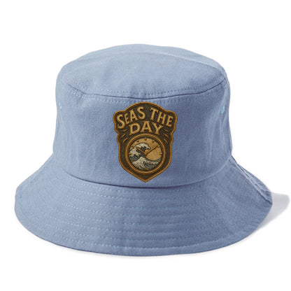 Seas The Day  - Bucket Hat - Summer Sky(Blue)