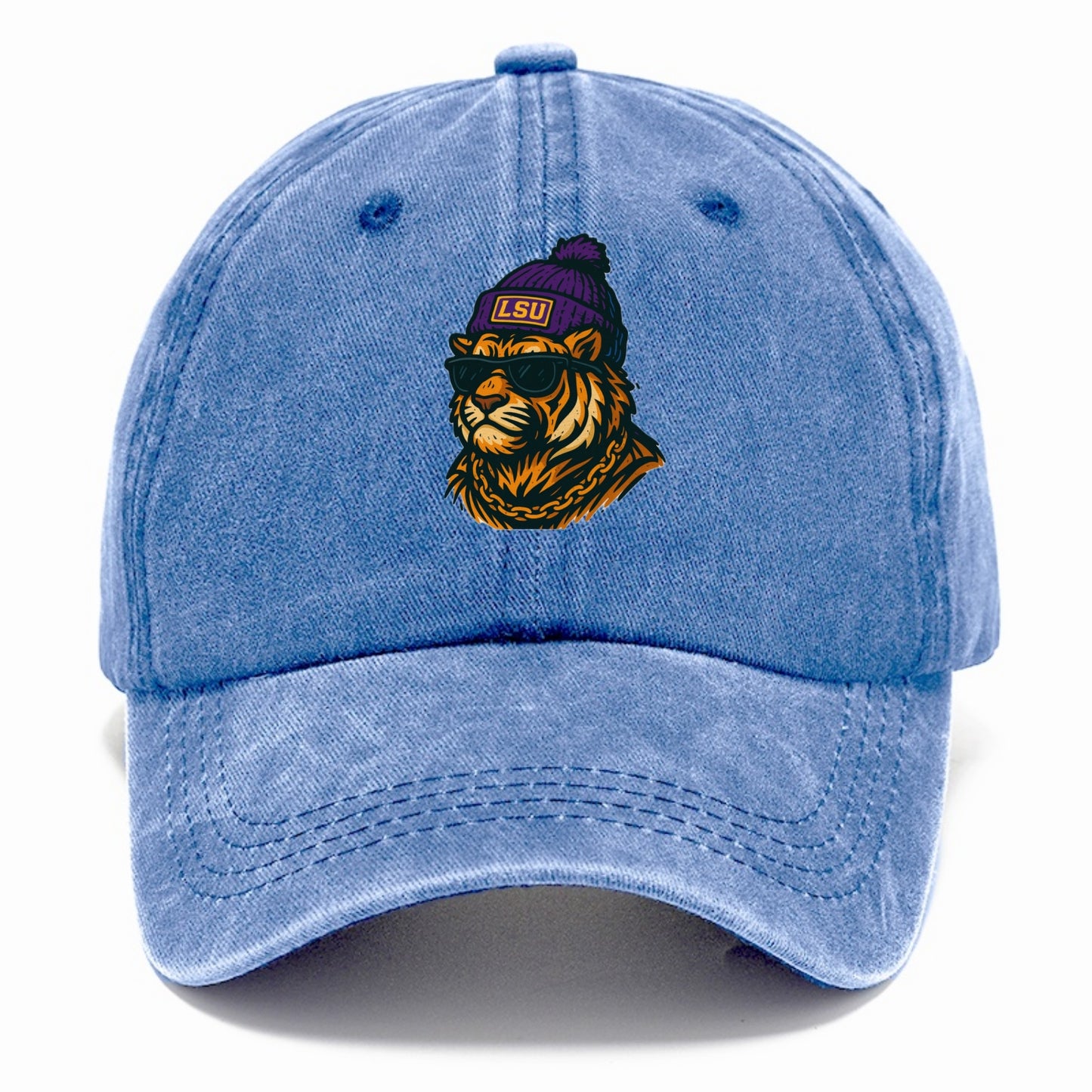 LSU Mike Tiger - Classic Cap - Summer Sky(Blue)