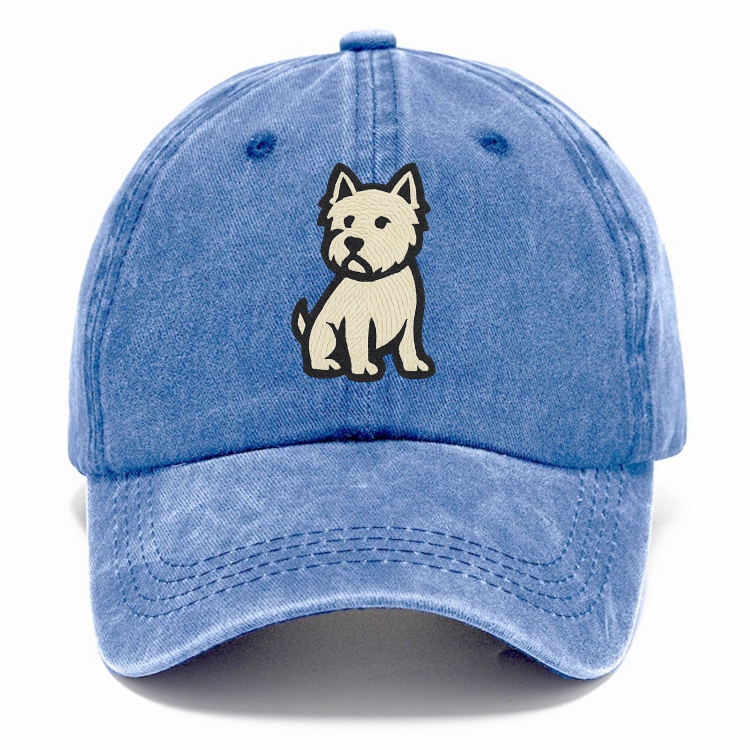 West Highland White Terrier - Alert stan Classic Cap - Summer Sky(Blue)