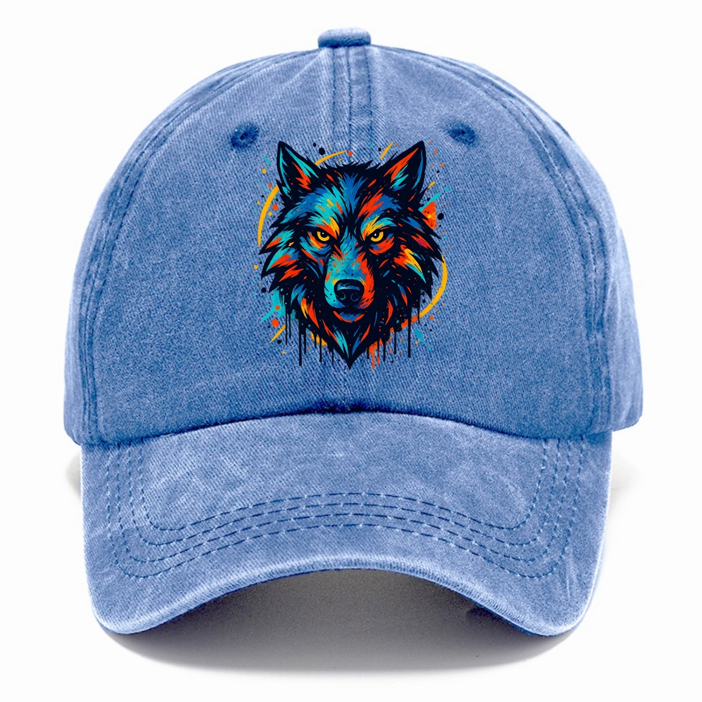 Alpha Wolf Leader  - Classic Cap - Summer Sky(Blue)
