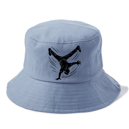 Breakdancer windmill move - Bucket Hat - Summer Sky(Blue)
