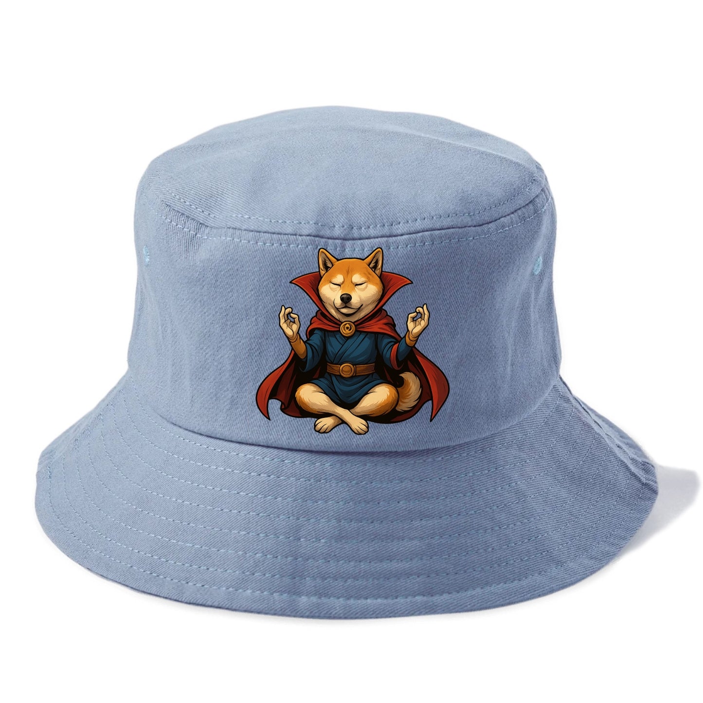 Shiba Inu Doctor Strange  - Bucket Hat - Summer Sky(Blue)