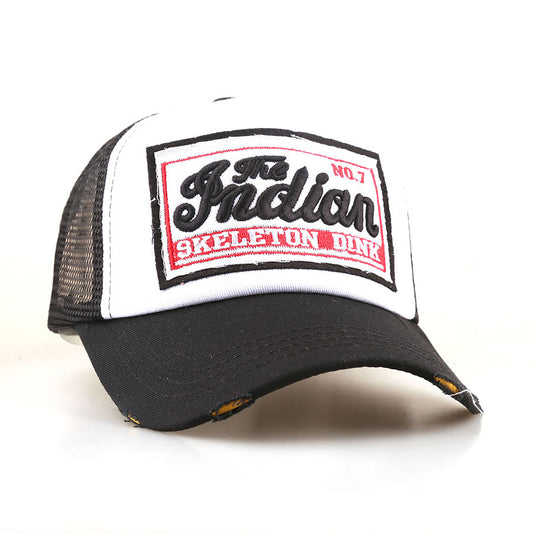 Trendy 3D Embroidered Indian Baseball Cap