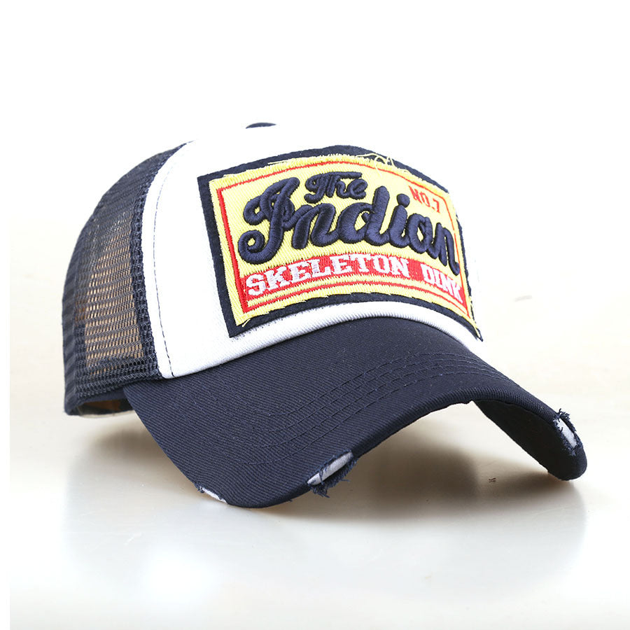 Trendy 3D Embroidered Indian Baseball Cap