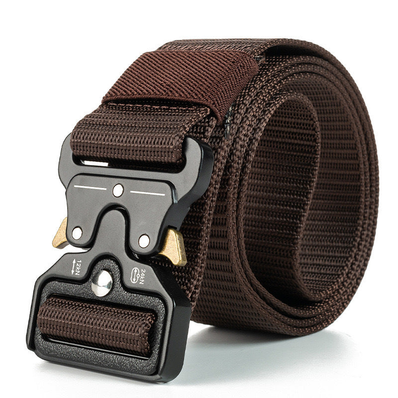 Tactical Auto-Buckle Belt: Adventure & Duty Ready