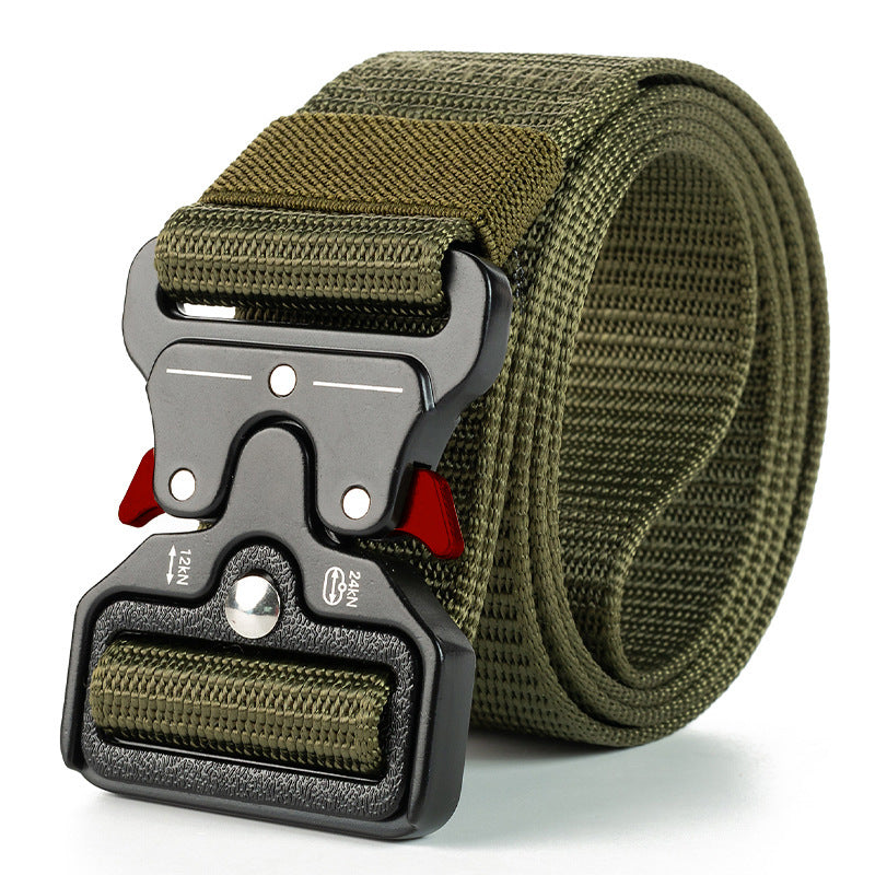 Tactical Auto-Buckle Belt: Adventure & Duty Ready