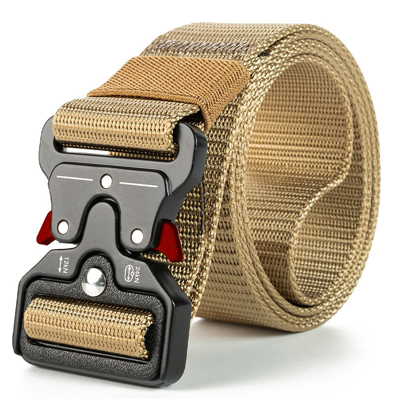Tactical Auto-Buckle Belt: Adventure & Duty Ready