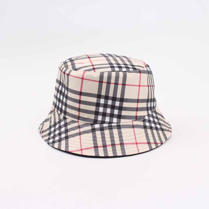 Trendy Double-Sided Stripe Sun Hat for Spring/Summer