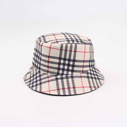 Trendy Double-Sided Stripe Sun Hat for Spring/Summer