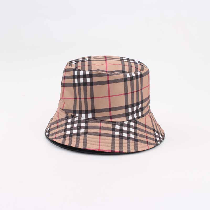 Trendy Double-Sided Stripe Sun Hat for Spring/Summer