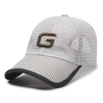Trendy Embroidered G Baseball Cap for Sun Protection