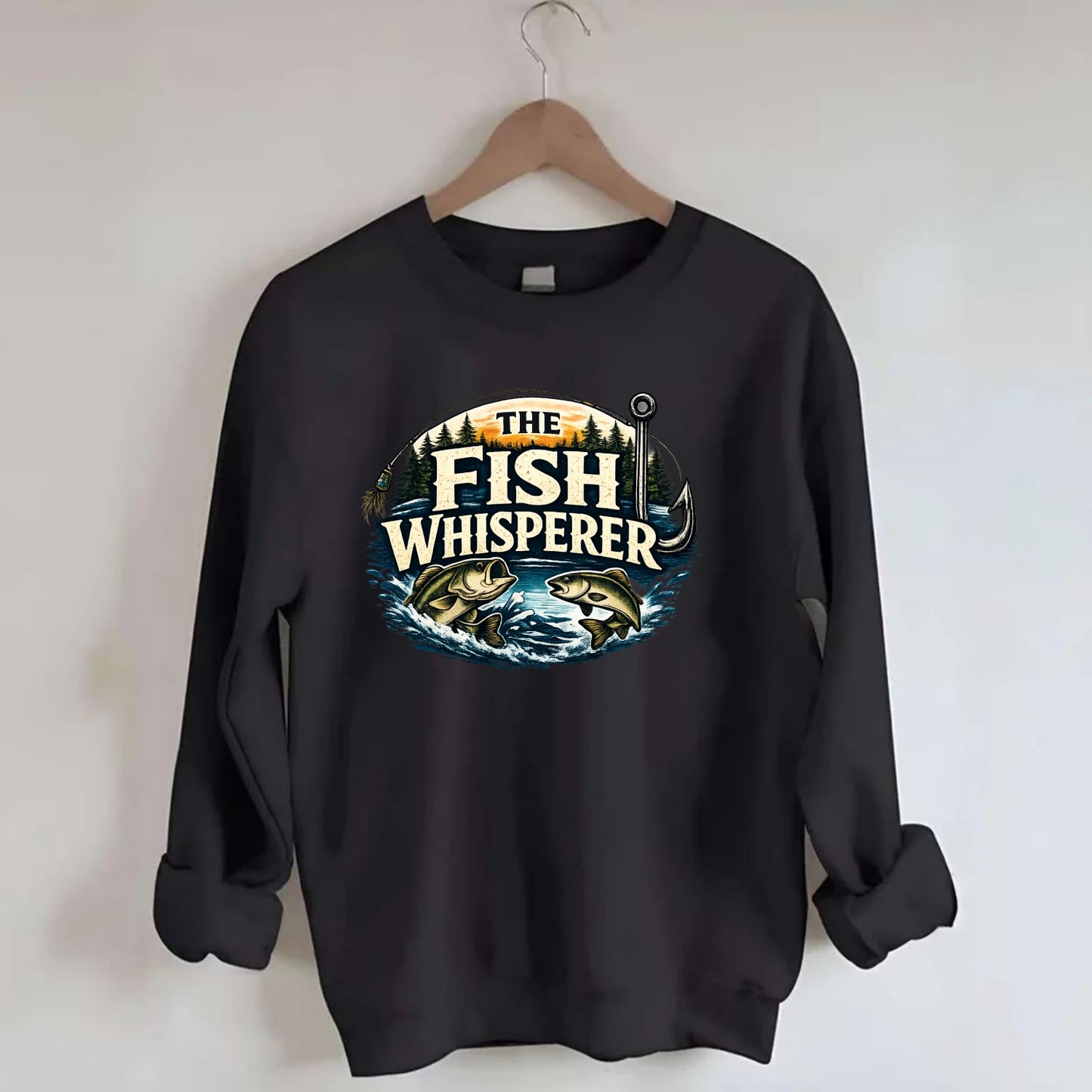The Fish Whisperer - Crewneck Sweatshirt