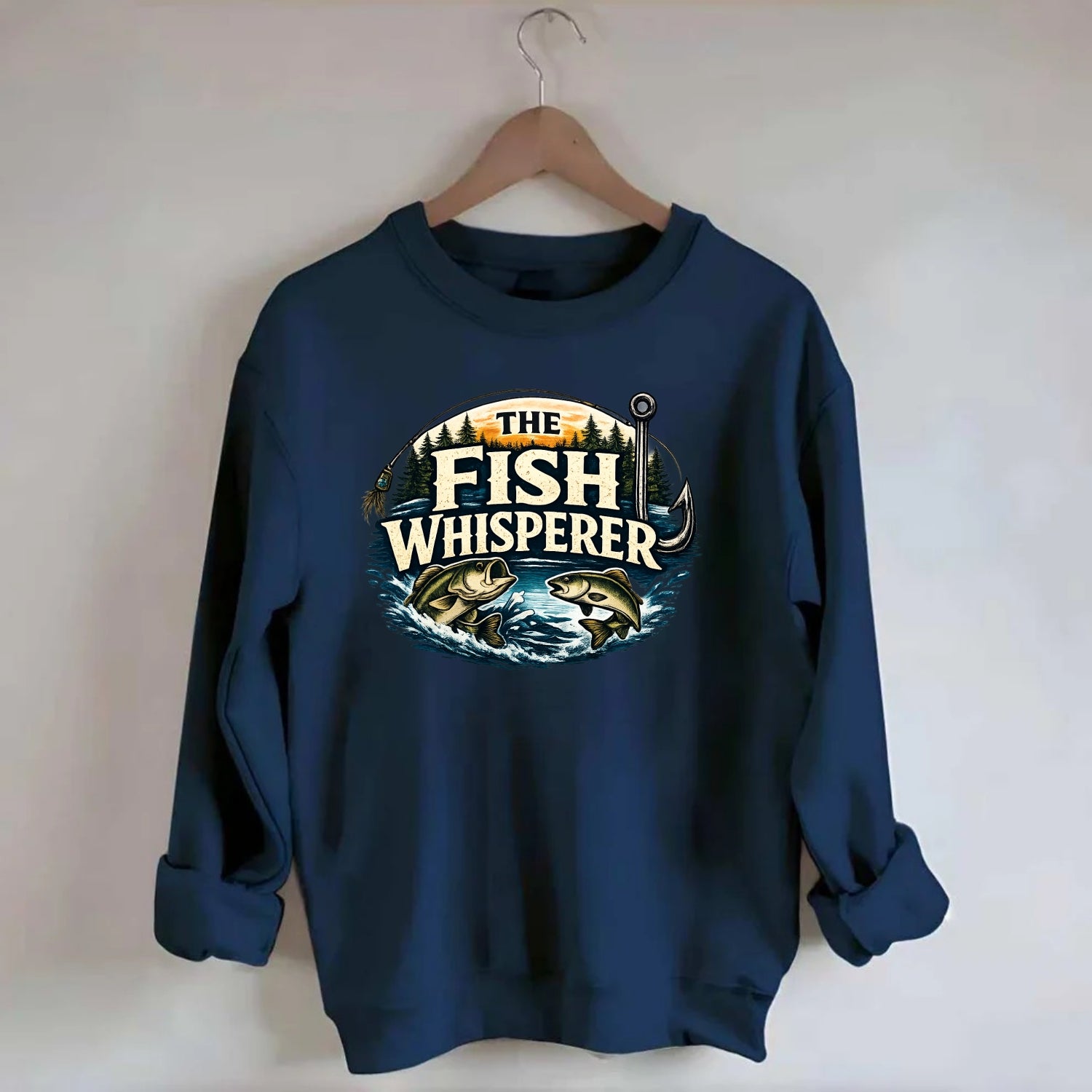 The Fish Whisperer - Crewneck Sweatshirt
