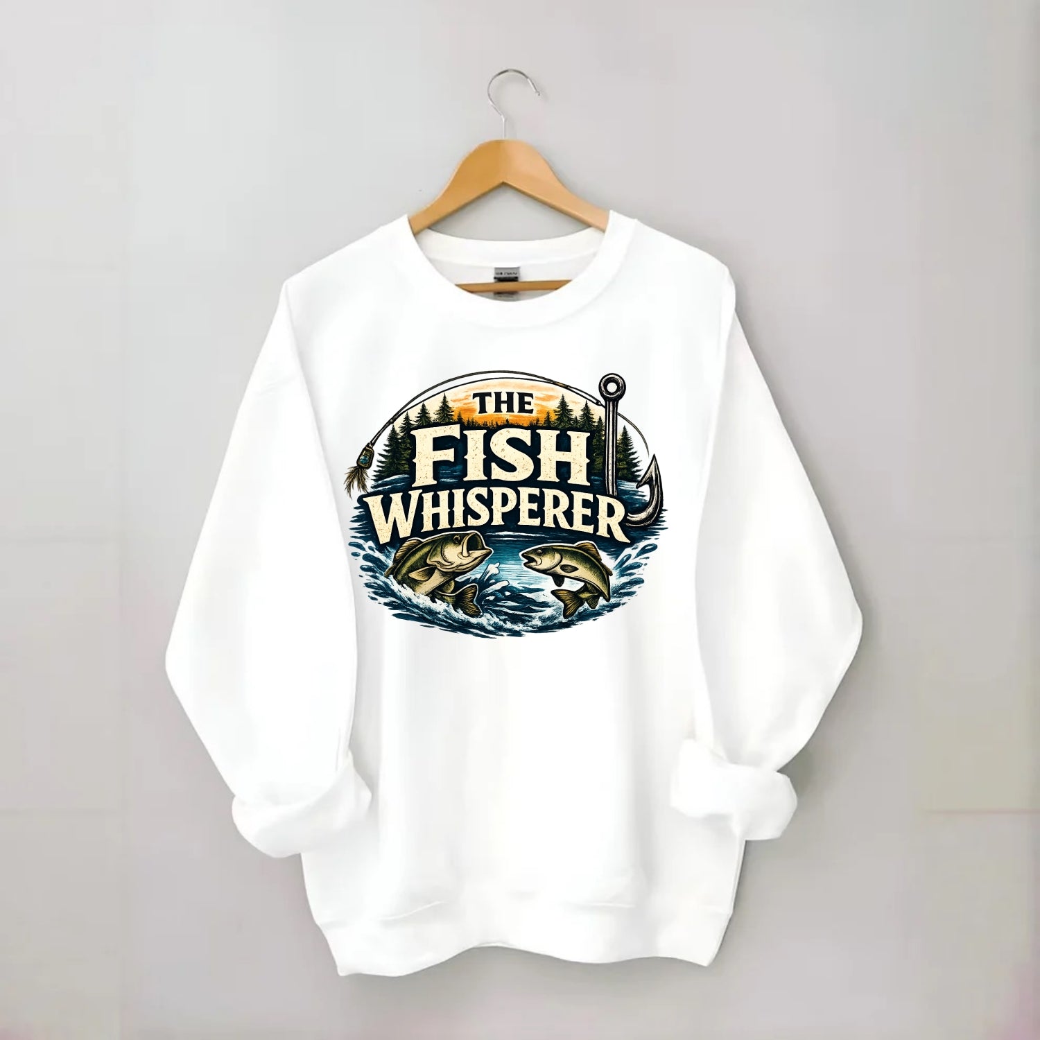 The Fish Whisperer - Crewneck Sweatshirt