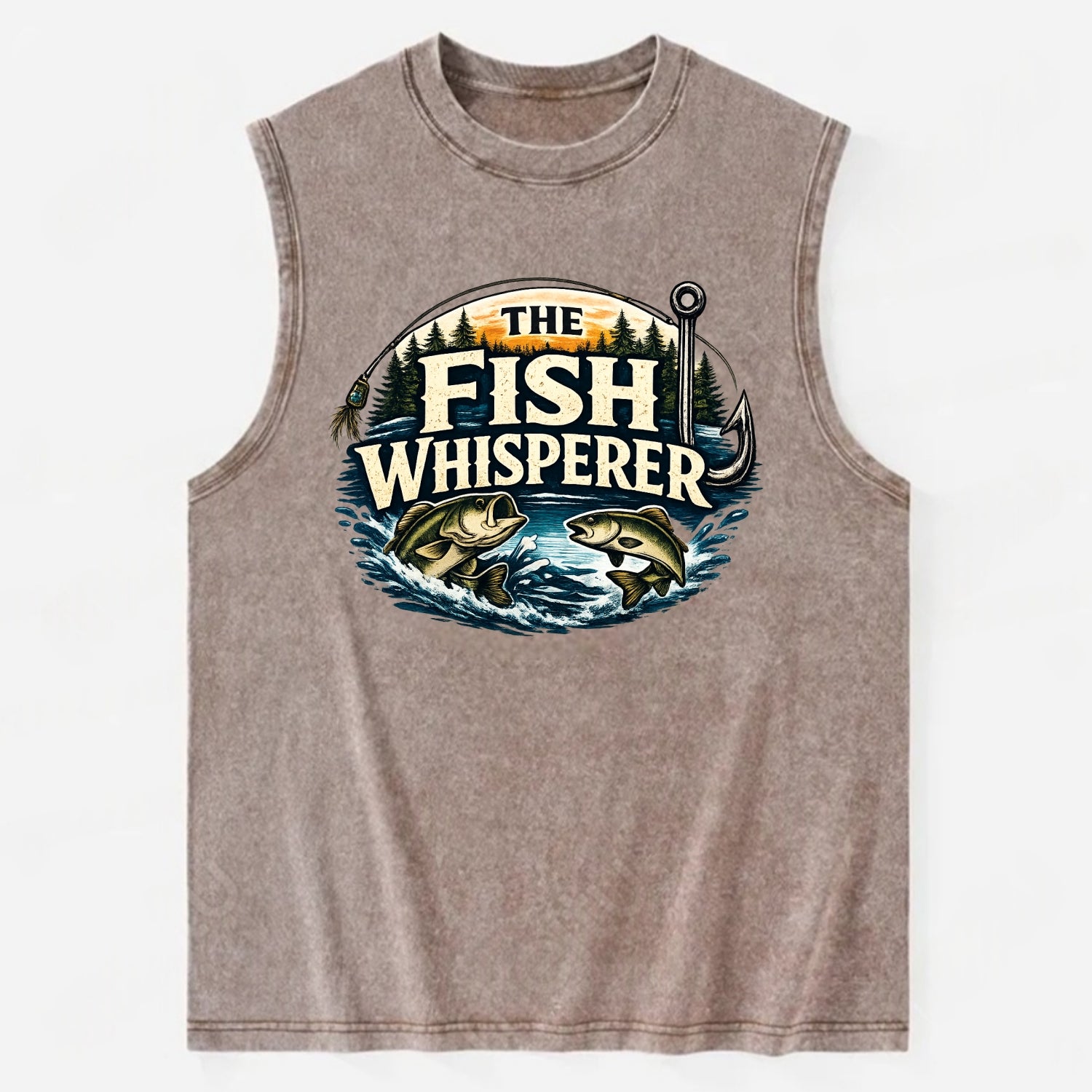 The Fish Whisperer - Vintage Washed Tank