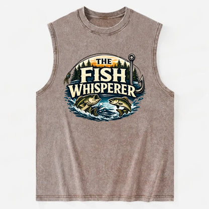 The Fish Whisperer - Vintage Washed Tank