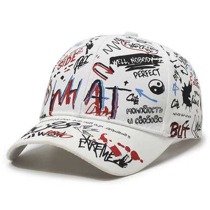Trendy Graffiti Baseball Cap for Men & Women