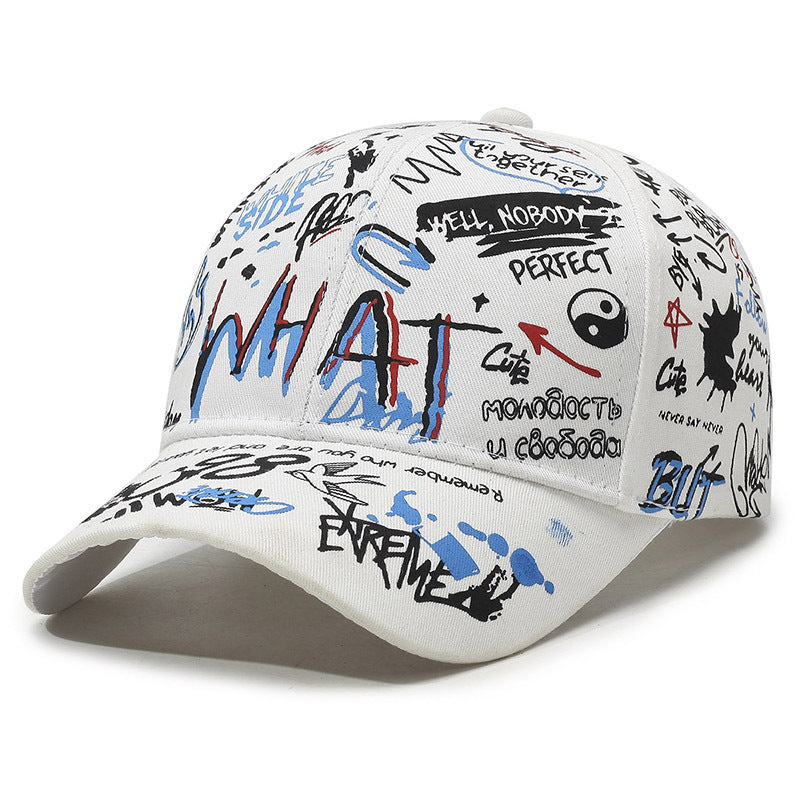 Trendy Graffiti Baseball Cap for Men & Women