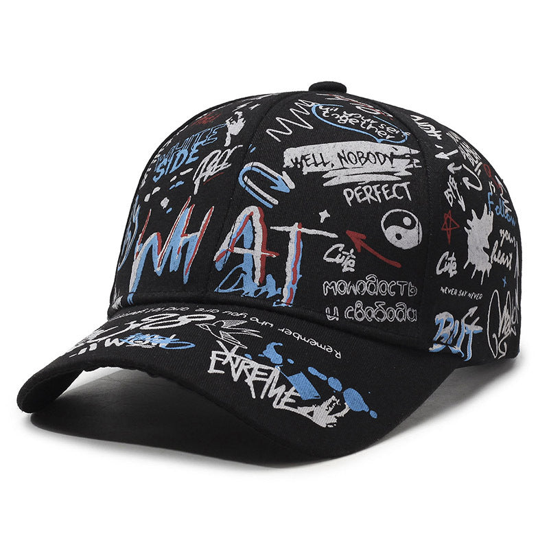 Trendy Graffiti Baseball Cap for Men & Women