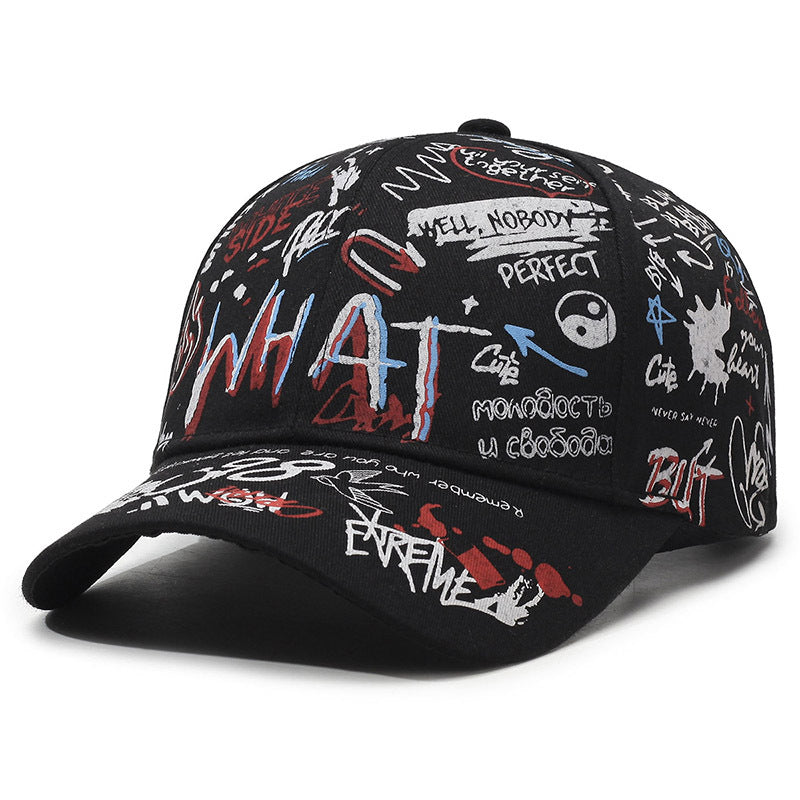 Trendy Graffiti Baseball Cap for Men & Women