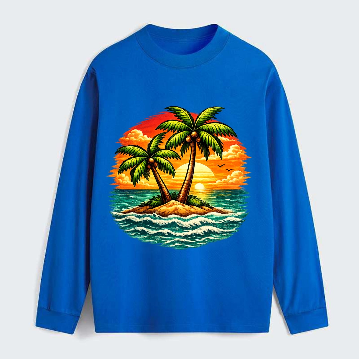 Tropical Island - Classic Long Sleeve Shirt