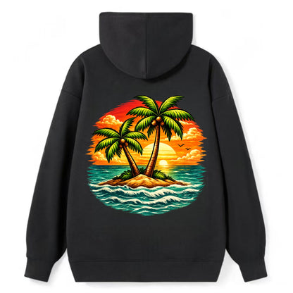 Tropical Island - Classic Pullover Hoodie