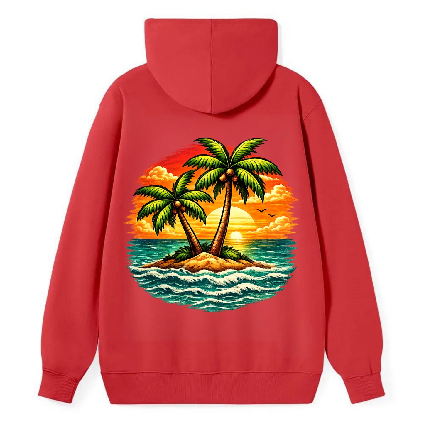 Tropical Island - Classic Pullover Hoodie
